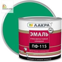 ПФ-115 эмаль ярко-зеленая (2,8 кг) ЛАКРА