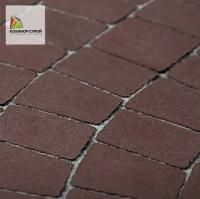 Тротуарная плитка Классика Арко темно-коричневая