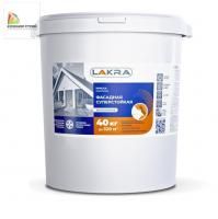 Краска акриловая фасадная суперстойкая белоснежная (40 кг) ЛАКРА