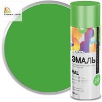 Эмаль аэрозольная светло-зеленая 6018 (520 мл) ЛАКРА RAL
