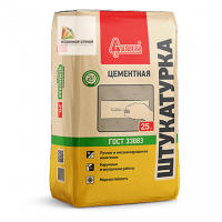 Штукатурка цементная (25 кг) ГОСТ 58279