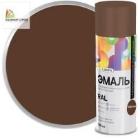 Эмаль аэрозольная коричневая 8011 (520 мл) ЛАКРА RAL