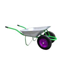 Тачка строительная 2 колеса 90 литров (200 кг)