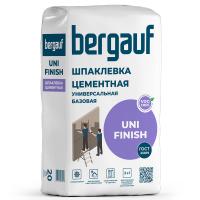 Bergauf Uni Finish 20 кг Базовая универсальная цементная шпаклевка