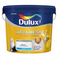 Краска для кухни и ванной латексная Dulux Ultra Resist матовая база BW 5 л.