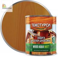 Антисептик для дерева тик (0,8 л) Wood Aqua Matt ТЕКСТУРОЛ