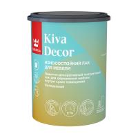 Лак для дерева Kiva Decor TIKKURILA 0,9 л