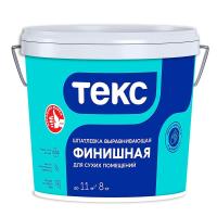 Шпатлевка финишная Текс белая (8 кг)