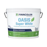 Краска для потолков Oasis Super White FINNCOLOR (9 л) белый