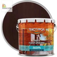 Лазурь с УФ-защитой для дерева махагон (3 л) ТЕКСТУРОЛ
