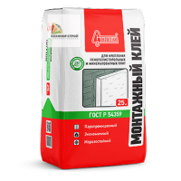 Монтажный клей для теплоизоляции (25 кг)  Старатели ГОСТ 54359