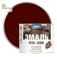 ПФ-266 эмаль для пола красно-коричневая (2,7 кг) PROREMONTT ПФ-266 эмаль для пола красно-коричневая (2,7 кг) PROREMONTT