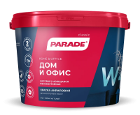 Краска интерьерная PARADE W4 матовая (9 л) бесцетная