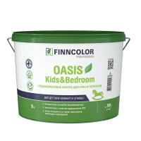 Краска для стен и потолков Oasis Kids&Bedroom FINNCOLOR белый 9 л