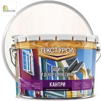 Антисептик для дерева база А белый (9 л) ТЕКСТУРОЛ КАНТРИ