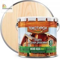 Антисептик для дерева  бесцветный (2,5 л) Wood Aqua Matt ТЕКСТУРОЛ