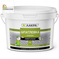 Шпатлевка акриловая универсальная белая (3 кг) ЛАКРА