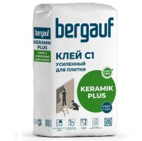 Bergauf Keramik Plus усиленный плиточный клей, 25 кг