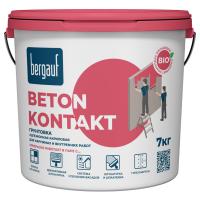 Bergauf Beton Kontakt 7 кг Сцепляющая (адгезионная) акриловая грунтовка для наружных и внутренних работ ЛЕТО-ЗИМА
