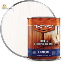 Антисептик декоративный для дерева белый (1 л) ТЕКСТУРОЛ КЛАССИК