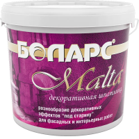 Декоративная шпатлевка белая Malta БОЛАРС (25 кг)