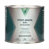 Грунт-эмаль по ржавчине 3 в 1 красно-коричневая (1,8 кг) Новоколор