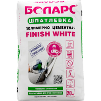 Шпатлевка полимерно-цементная Finish White БОЛАРС