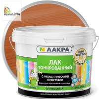Лак тонированный орех (2,5 кг) ЛАКРА