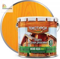 Антисептик для дерева сосна (2,5 л) Wood Aqua Matt ТЕКСТУРОЛ