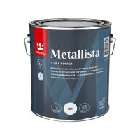 Краска для металла по ржавчине 3 в 1 Tikkurila Metallista (Металлиста) (2.3 л) белая