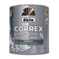 Грунт-эмаль по ржавчине 3в1 Dufa Correx RAL 7024 графитовый серый 2 л