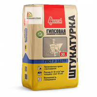 Штукатурка гипсовая машин. нанесение Белая Старатели (30 кг) ГОСТ Р 58279