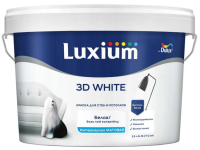 Краска для стен и потолков водно-дисперсионная Dulux 3D White матовая база BW 5 л.