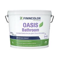 Краска для влажных помещений Oasis Bathroom FINNCOLOR белая (9 л)