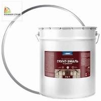 Грунт-эмаль 3 в 1 быстросохнущая белая матовая (15 кг) PROREMONTT