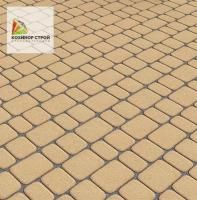 Тротуарная плитка Классика бежевая