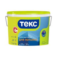 Краска для потолков латексная ТЕКС глубокоматовая (14 кг)