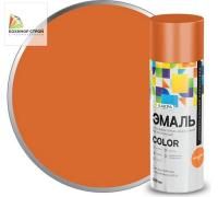 Эмаль аэрозольная универсальная оранжевая 68 (520 мл) ЛАКРА COLOR