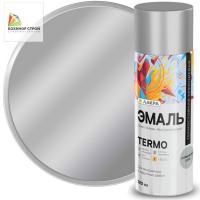 Эмаль аэрозольная термостойкая алюминий 1300 (520 мл) ЛАКРА TERMO +300 C