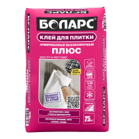 Клей для плитки Плюс БОЛАРС