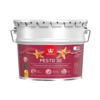 Эмаль Tikkurila Pesto 30 База С (9 л) алкидная полуматовая