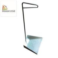 Совок оцинкованный с вертикальной ручкой