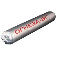 Противопожарный герметик ОГНЕЗА ВГ (600 мл) высокоэластичный