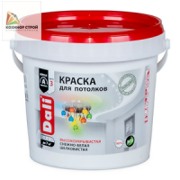Краска для потолка, супербелая 96% DALI (0,9 л)