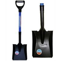Лопата совковая с фиберглассовым черенком