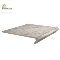 Ступень фронтальная коричневая противоскользящая Терраса 40,2Х30