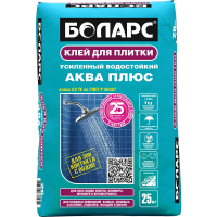 Клей для плитки АКВА Плюс БОЛАРС