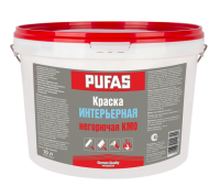 Краска КМ0 интерьерная светло-зеленый негорючая краска (15,7 кг) Н444 Pufas