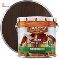 Антисептик для дерева орех (2,5 л) Wood Aqua Matt ТЕКСТУРОЛ