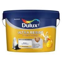 Краска для кухни и ванной латексная Dulux Ultra Resist полуматовая база BC 2,25 л.